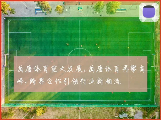 禹唐体育重大发展,禹唐体育再攀高峰,跨界合作引领行业新潮流